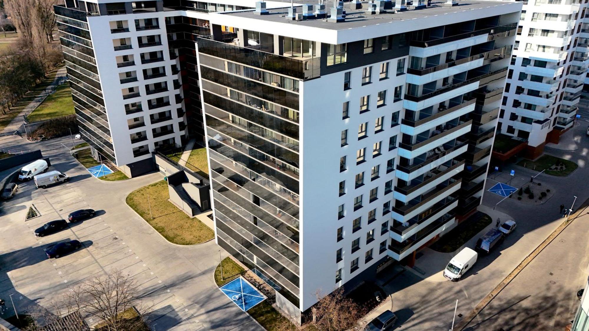 Modern Sky Apartments Бялисток Екстериор снимка